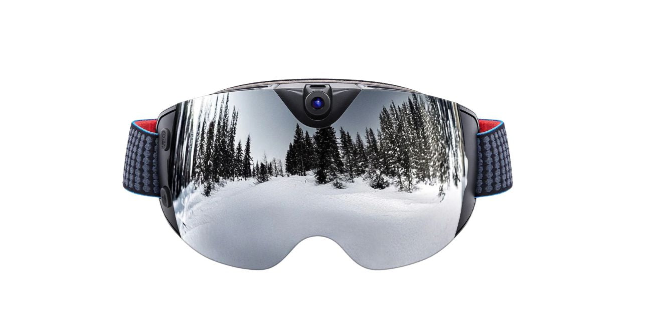 VisionAlpha  Sunshine Skyshot   Smart   Ski Goggles   with Camera   -   4K   &   24M Anti-Fog