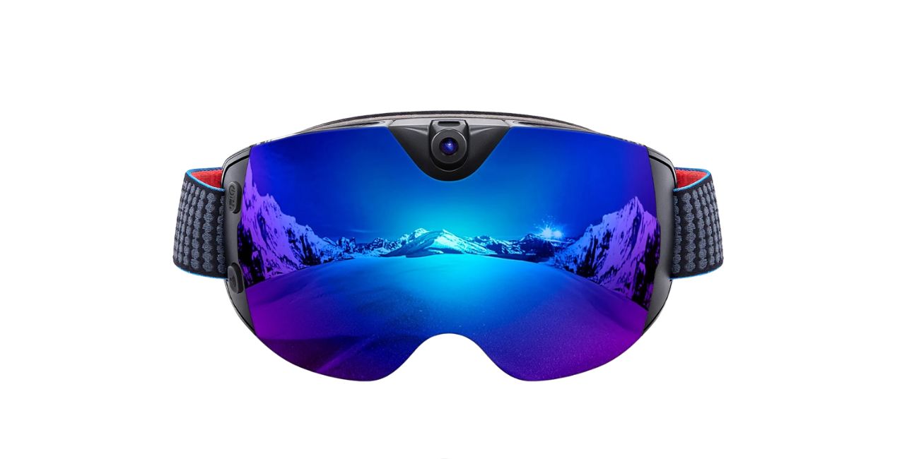 VisionAlpha  Sunshine Skyshot   Smart   Ski Goggles   with Camera   -   4K   &   24M Anti-Fog